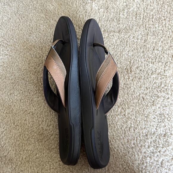 Reef Contoured Cushion Men's Flip-Flop Sandal Slider Brown, 10M US - Picture 5 of 9